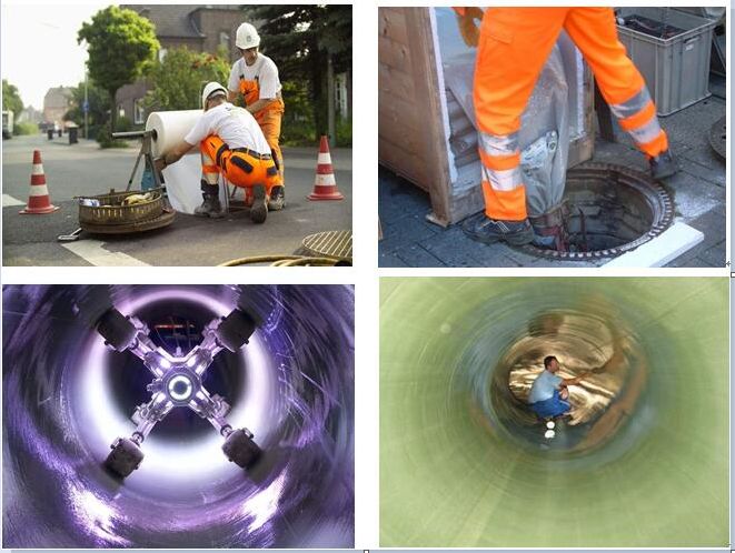 岭口镇管道光固化修复