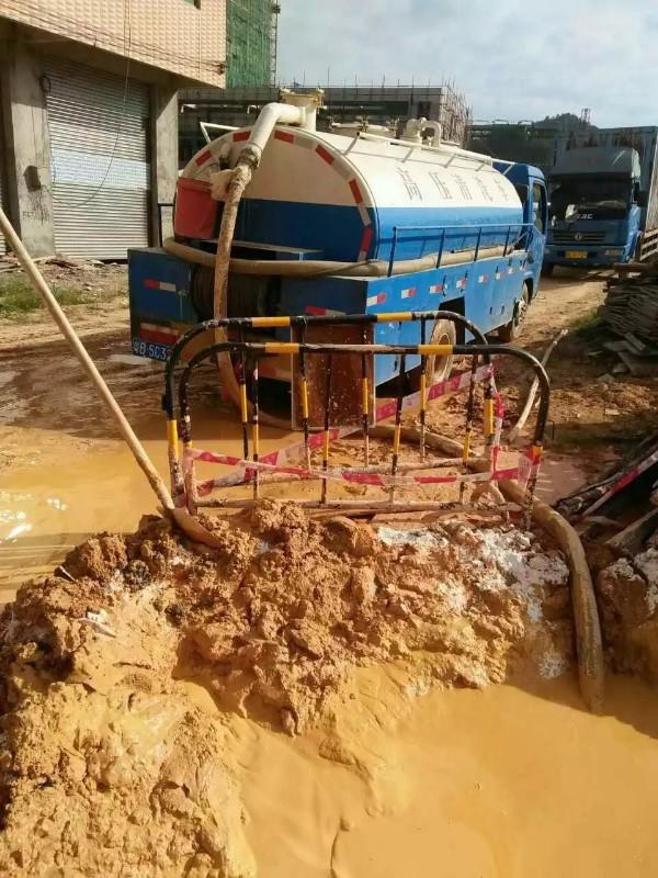 岭口镇工地淤泥清淤