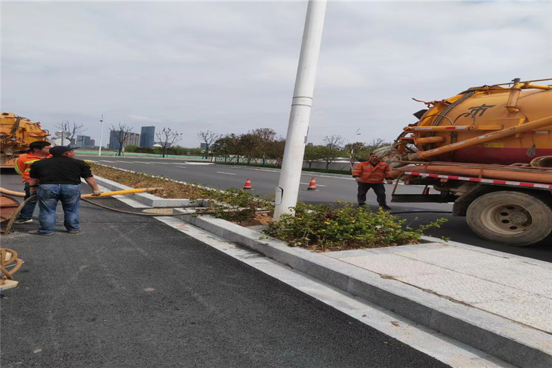岭口镇雨水管道清淤-污水管道清洗