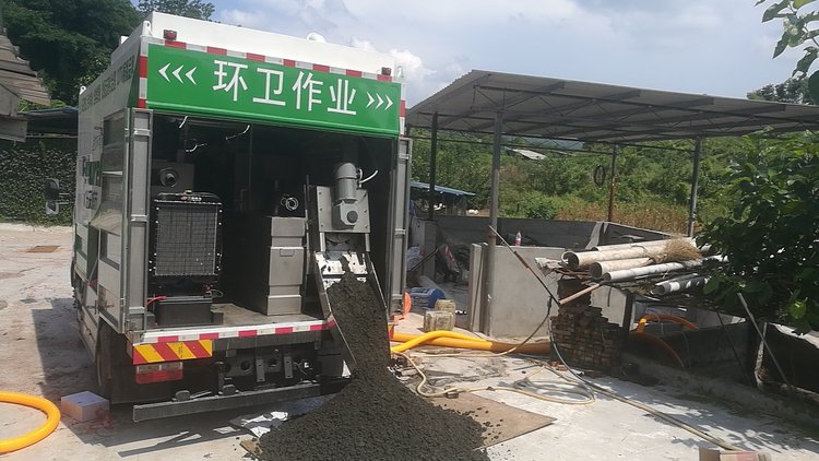 岭口镇污泥干湿分离技术