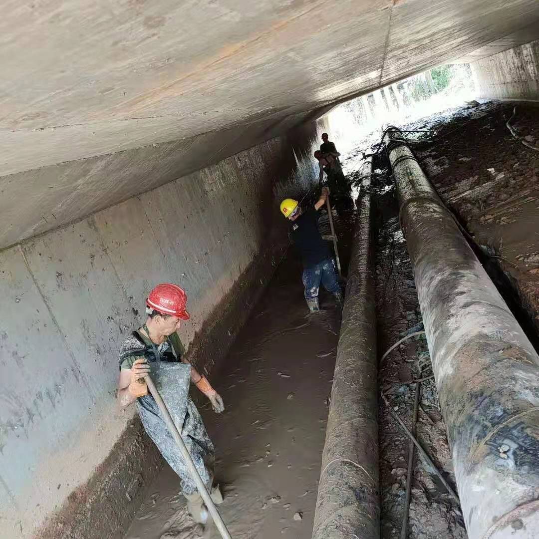 岭口镇工业管道清淤